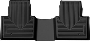 Toyota Crown Floor Mats - Rear - Husky Liners - X-act Contour - Black - `23-`25